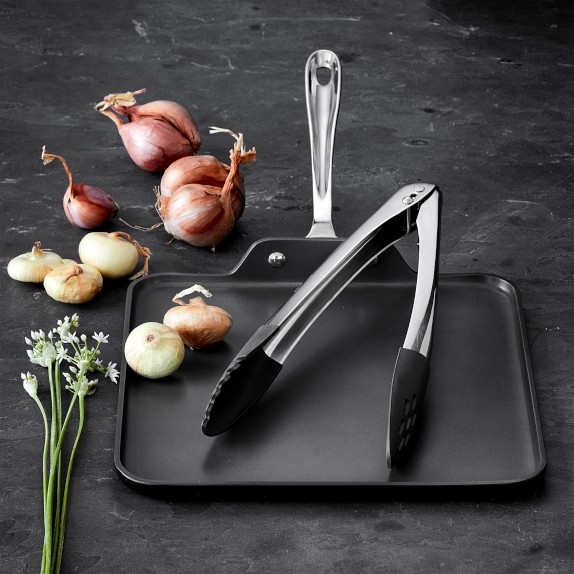 AllClad NS1 Nonstick Square Griddle Pan Williams Sonoma