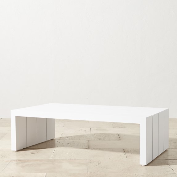 Larnaca Outdoor Metal Coffee Table Patio Furniture Williams Sonoma