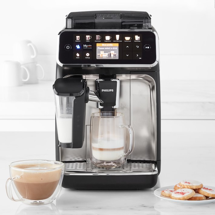 Progress Van double Philips 5400 LatteGo Fully Automatic Espresso Machine | Williams Sonoma