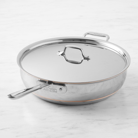 All Clad 4 Qt Saute Pan | Williams Sonoma