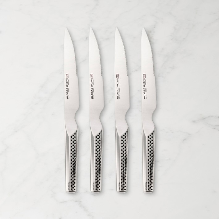 Global Ukon 4Piece Steak Knife Set Williams Sonoma
