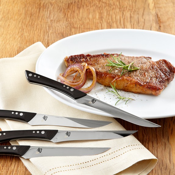 Shun Shima Steak Knife Set Williams Sonoma