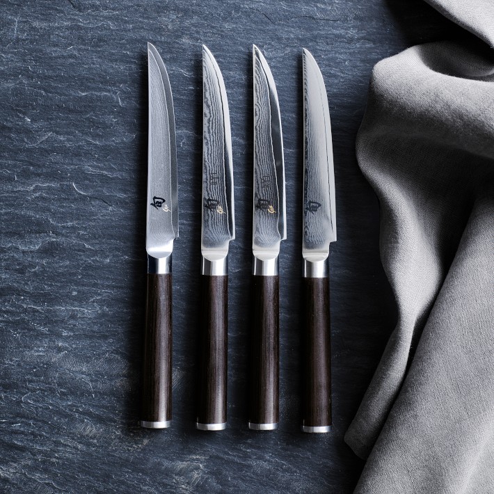 Shun Classic Steak Knives Set of 4 Williams Sonoma