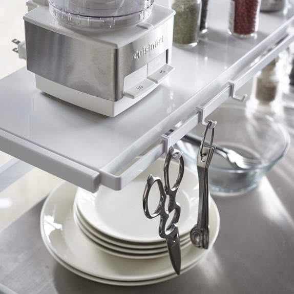 Yamazaki Home Tower Expandable Countertop Organizer Williams Sonoma