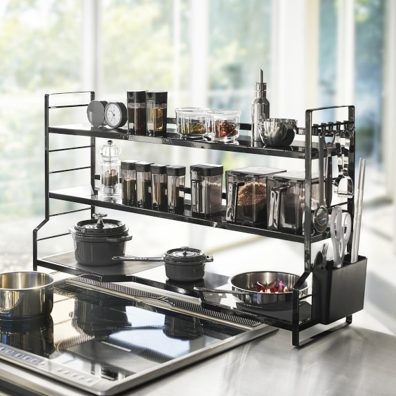 Yamazaki Home Tower Countertop Shelves Williams Sonoma