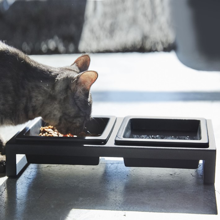 Yamazaki Home Tower Pet Food Bowl Williams Sonoma