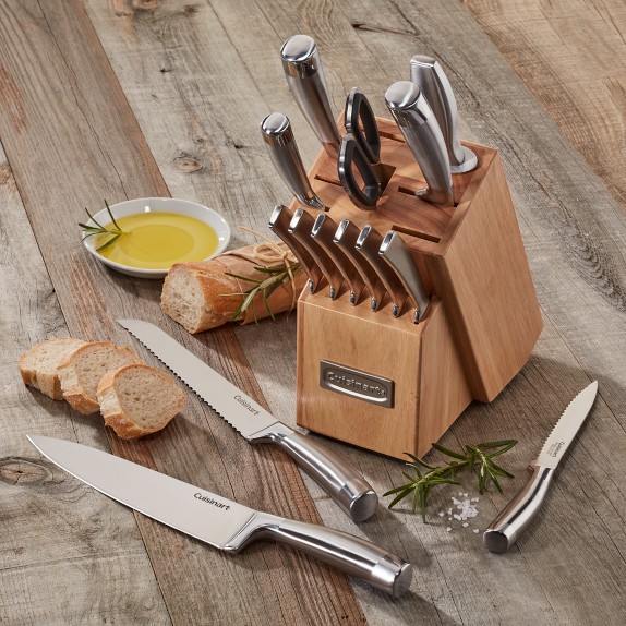 Cuisinart 15Piece VEdge Knife Set Williams Sonoma