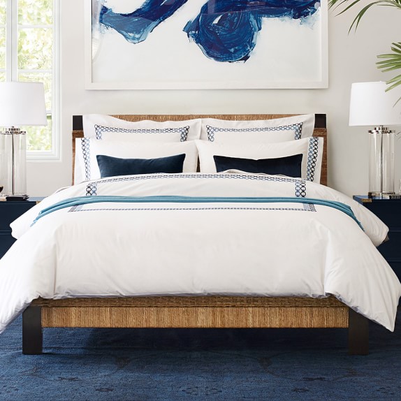 Amalfi Woven Bed Luxury Beds Williams Sonoma