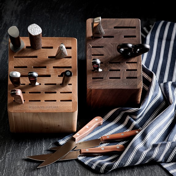 Williams Sonoma 17Slot Knife Block Williams Sonoma