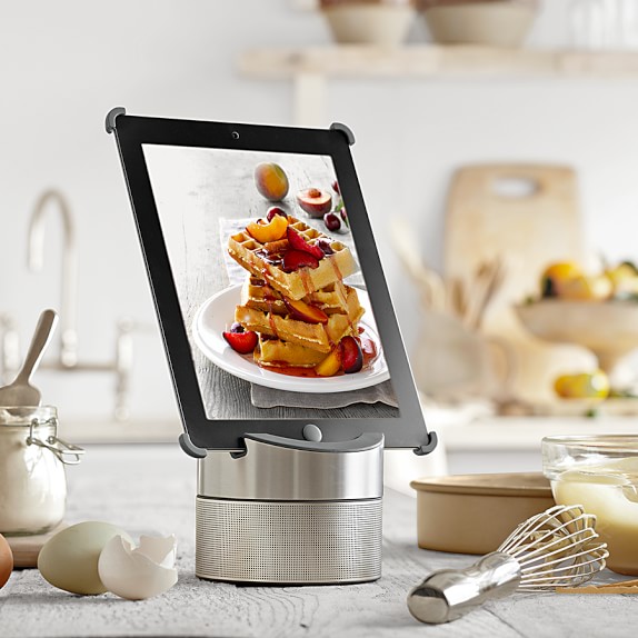 Williams Sonoma Smart Tools Tablet Kitchen Stand Silver Williams   Williams Sonoma Smart Tools Kitchen Stand For Tablets Silv C 