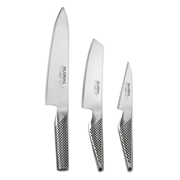 Global Classic 3Piece Knife Set Williams Sonoma