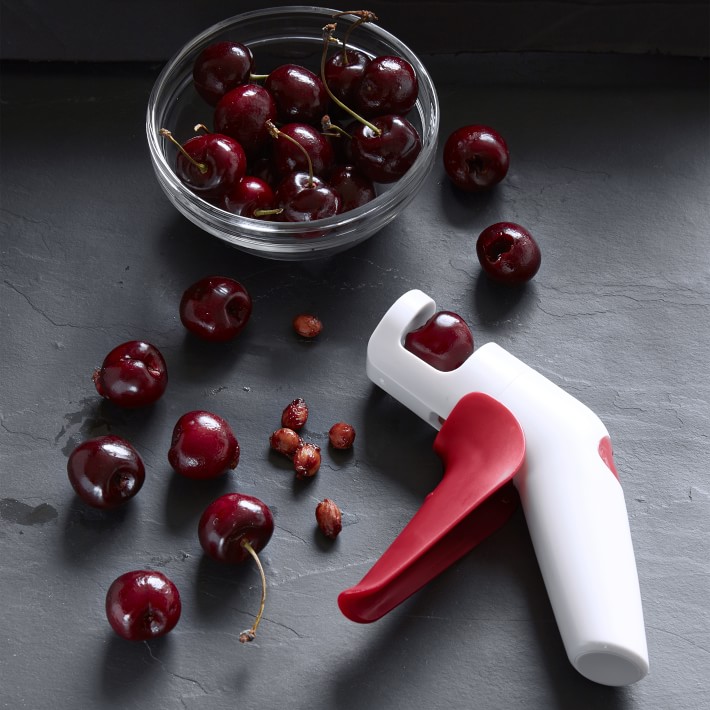Chef'n Quick Pit Cherry Pitter Fruit Tools Williams Sonoma
