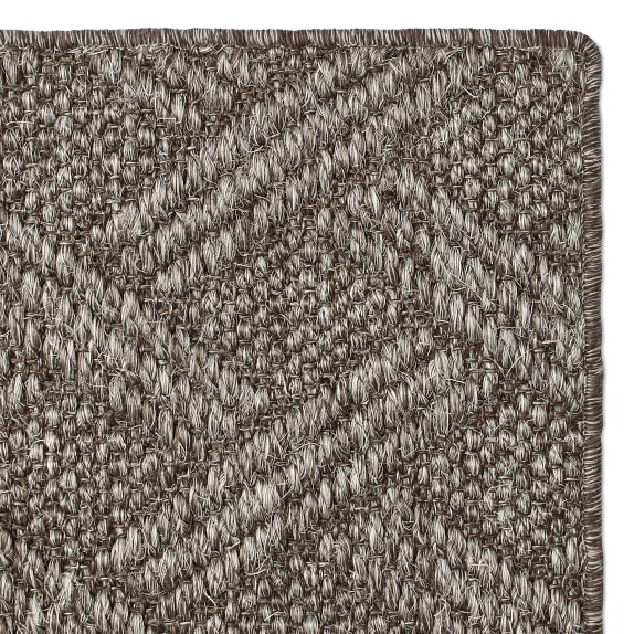 Canvas Lattice Sisal Rug Williams Sonoma