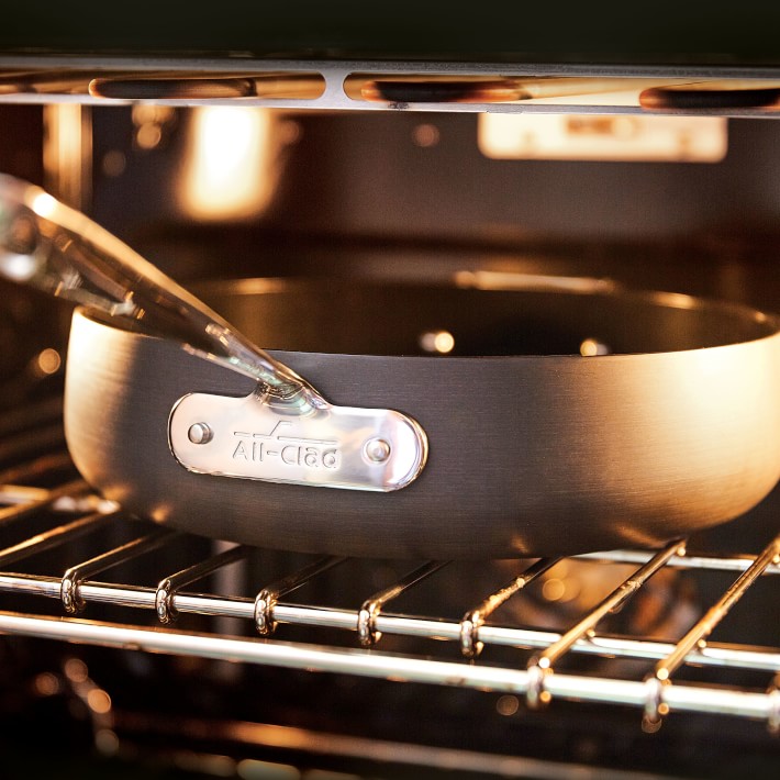 AllClad HA1 Hard Anodized Nonstick 10Piece Cookware Set Williams Sonoma