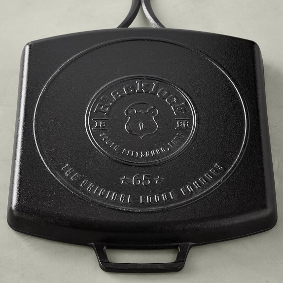 Lodge Blacklock Triple Seasoned CastIron Square Grill Pan Williams