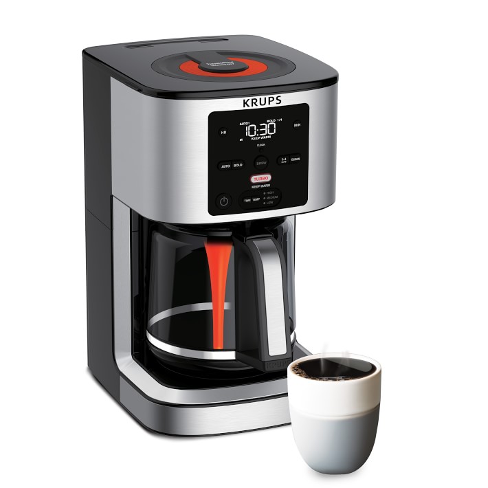 Krups Turbo Thermobrew Coffee Maker Williams Sonoma 1675