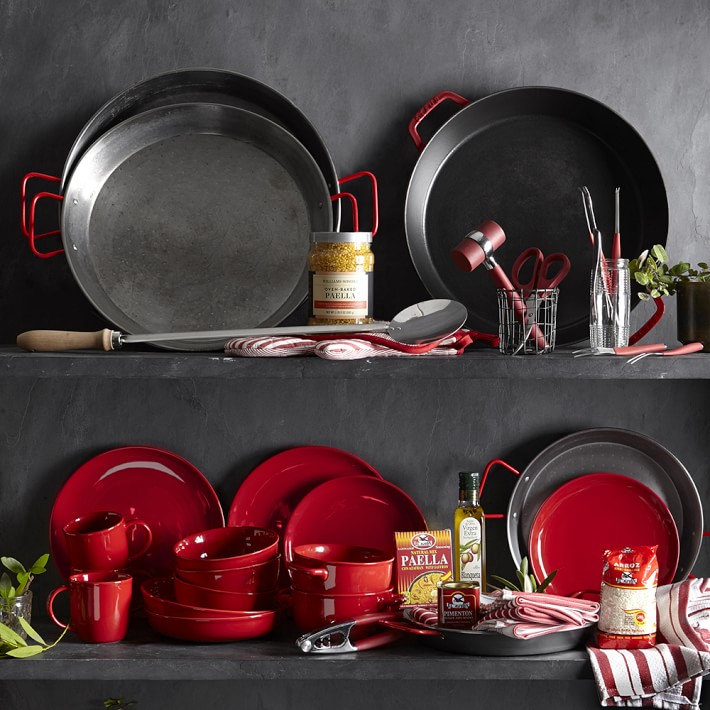 Staub CastIron Paella Pan Williams Sonoma