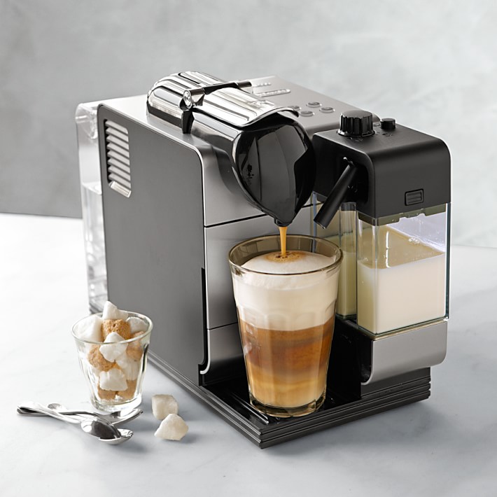 privat Blank Alperne Nespresso De'Longhi Lattissima Plus Espresso Machine | Williams Sonoma