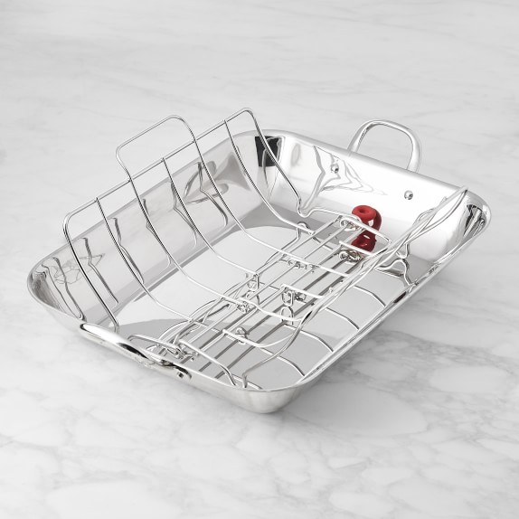 Cuisipro StainlessSteel Roasting Rack Williams Sonoma