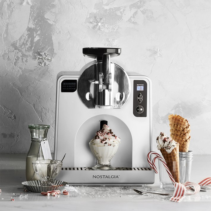 Nostalgia Frozen Dessert Soft Serve Ice Cream Machine Williams Sonoma