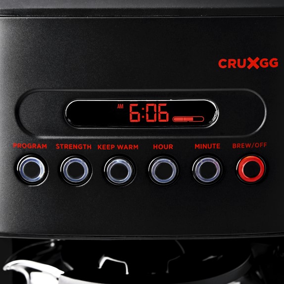 CRUXGG DRIP 14Cup Programmable Coffee Maker Williams Sonoma