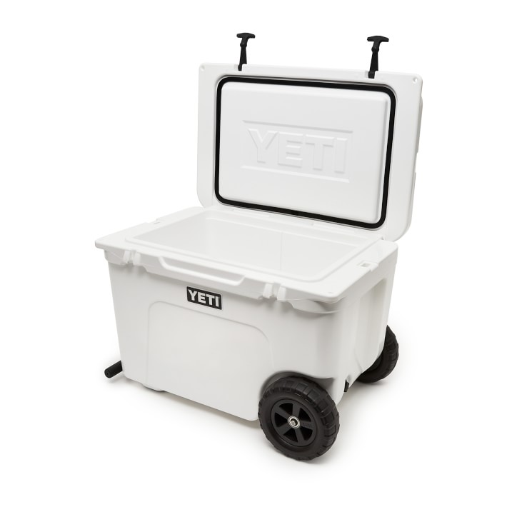 YETI Tundra Haul Wheeled Insulated Chest Cooler, Aquifer Blue at