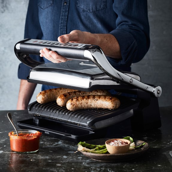 AllClad Indoor Electric Grill with AutoSense™ Williams Sonoma