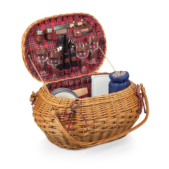 Raglan Picnic Basket Williams Sonoma