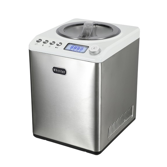 Whynter Upright Compressor Ice Cream Maker with Stainless Steel Bowl ...