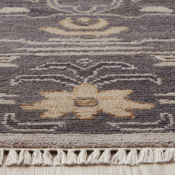 Tibetan Cloud Angora Hand Knotted Rug Williams Sonoma