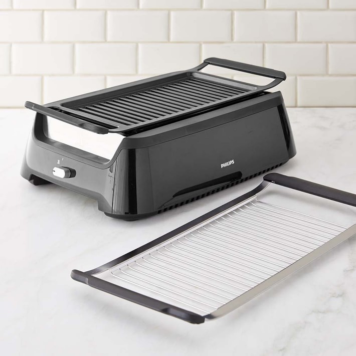 Europa Blå Bedstefar Philips Smoke-Less Infrared Grill with BBQ & Steel-Wire Grids | Williams  Sonoma