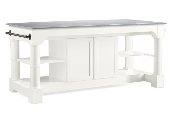 Barrelson Italian Basalt Top Kitchen Island Williams Sonoma