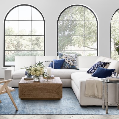 Robertson 2-Piece L-Shape Sectional Sofa | Williams Sonoma