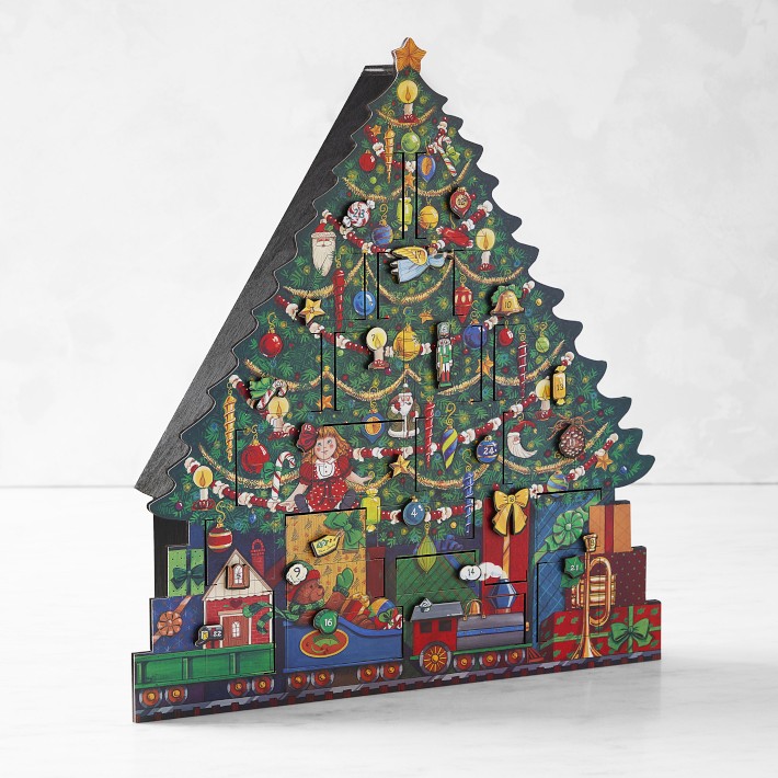 Christmas Tree Advent Calendar Williams Sonoma