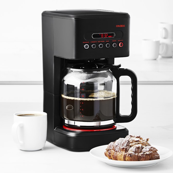 CRUXGG DRIP 14Cup Programmable Coffee Maker Williams Sonoma