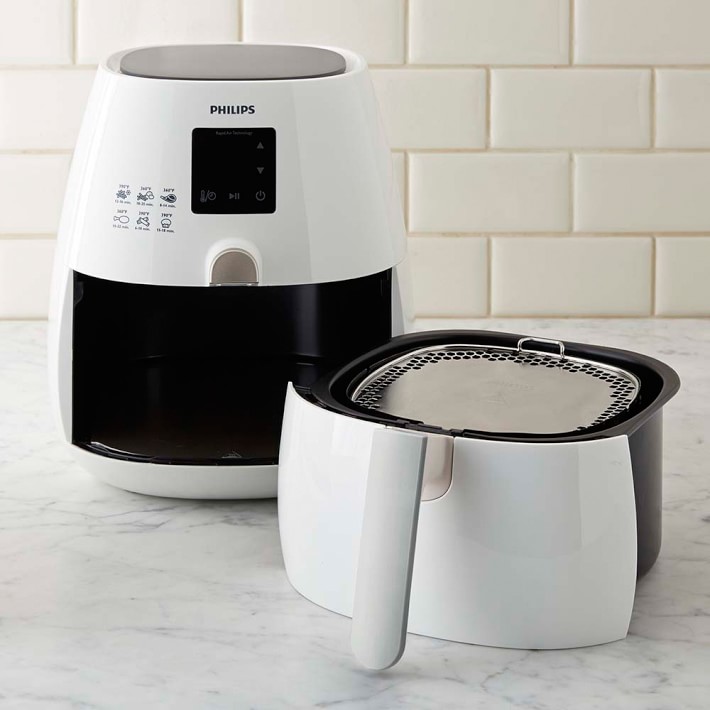 Philips Viva Digital Air Fryer with Variety Basket Williams Sonoma