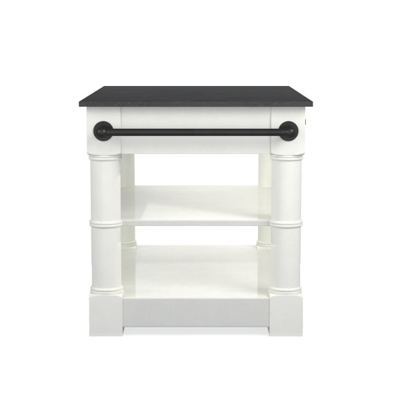 Barrelson Single Black Granite Top Kitchen Island Williams Sonoma