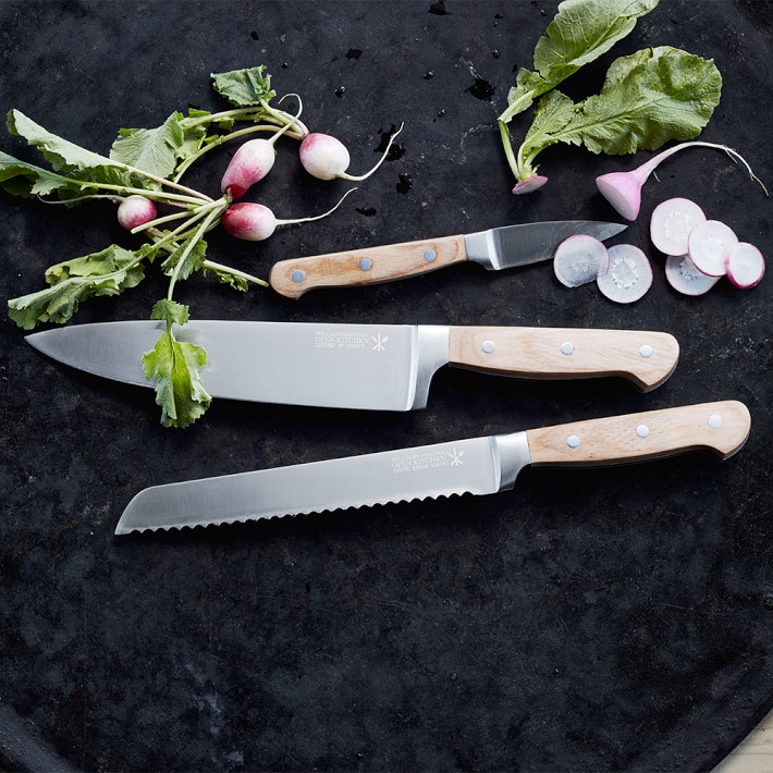 Open Kitchen by Williams Sonoma 3Piece Knife Set Williams Sonoma