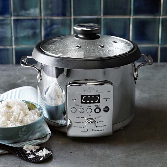 AllClad Electric Grain & Rice Cooker Williams Sonoma