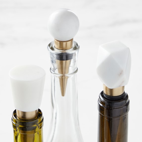 Williams Sonoma Marble Wine Stoppers, Set of 3 Williams Sonoma