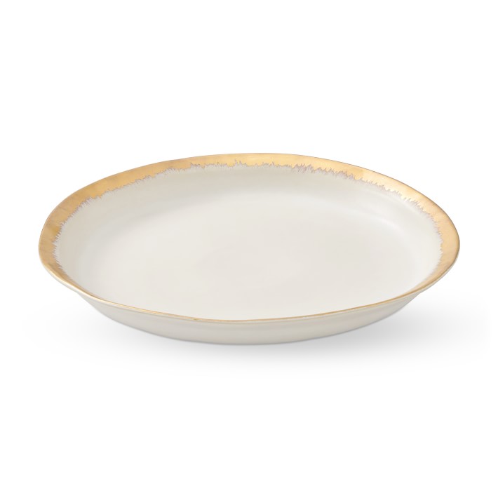 Brushed Gold Dinnerware Collection + Place Setting Williams Sonoma
