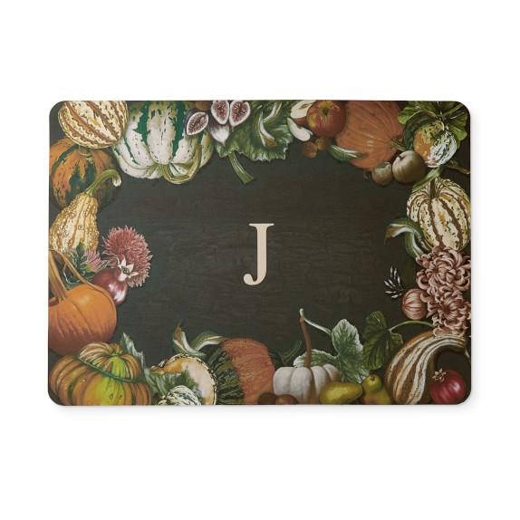 Harvest Pumpkin Cushioned Kitchen Mat Williams Sonoma