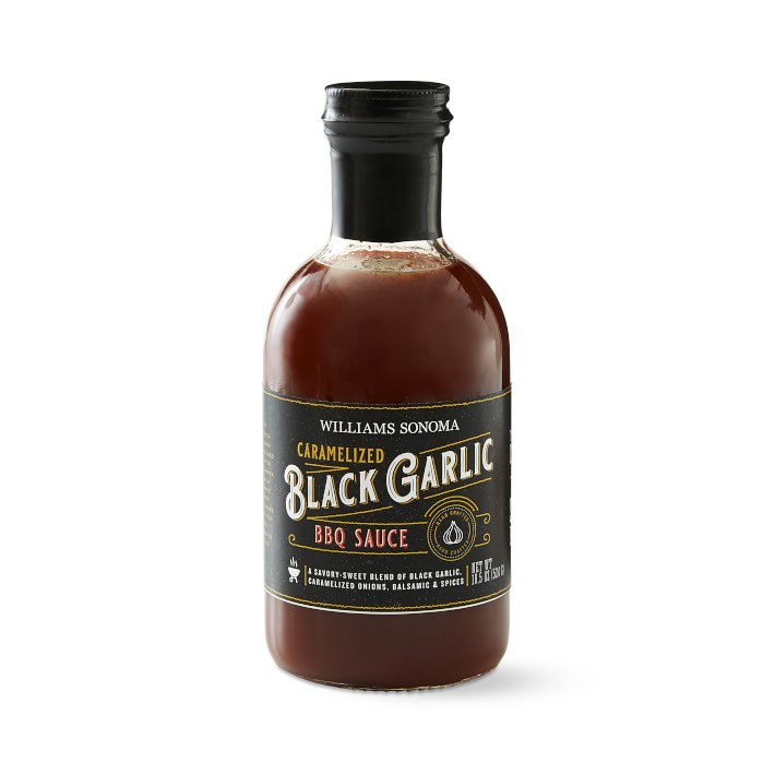 William's Sonoma Gourmet Caramelized Black Garlic BBQ Sauce Williams