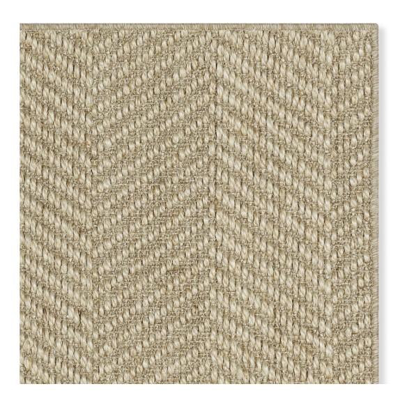 Cairo Sisal Rug Swatch Platinum Williams Sonoma