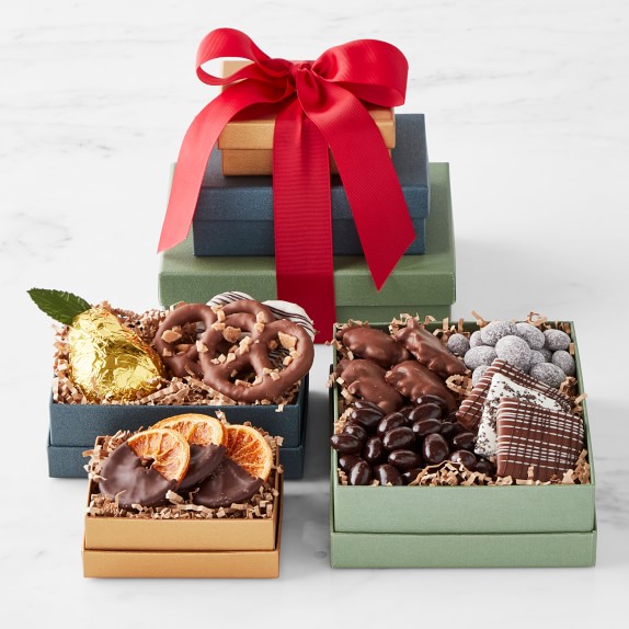 Manhattan Fruitier Chocolate Confections Gift Tower Gourmet Chocolate