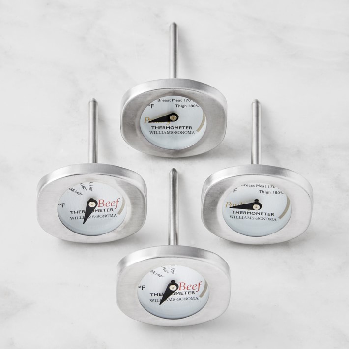 Williams Sonoma Button Thermometers Set of 4 Williams Sonoma