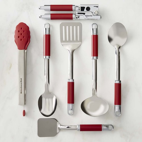 KitchenAid StainlessSteel Kitchen Tools and Gadget Set Williams Sonoma