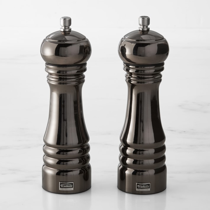 Trudeau Professional Salt & Pepper Grinder Set Williams Sonoma