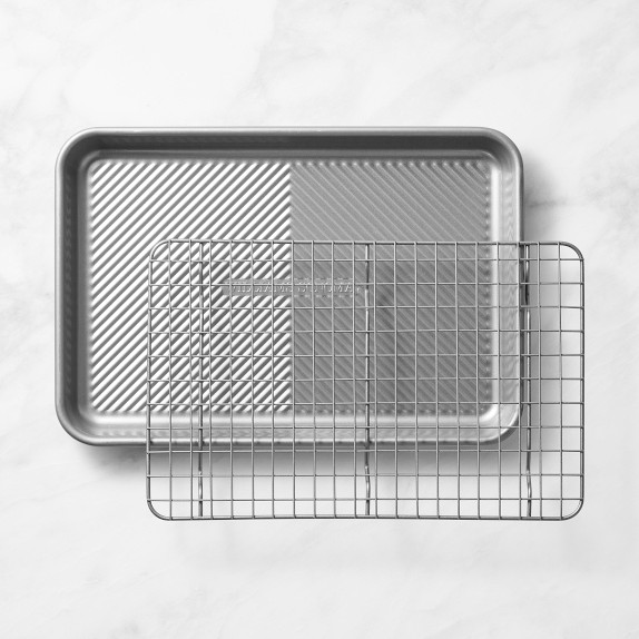 Williams Sonoma Cleartouch Nonstick Quarter Sheet Pan + Rack Williams
