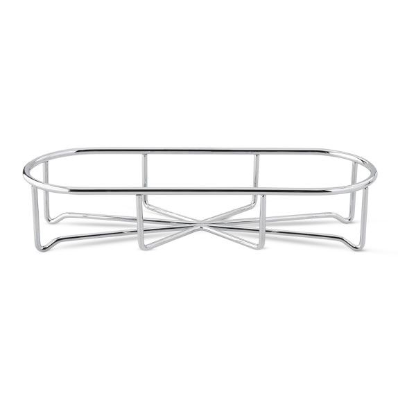 Stainless Steel ThreeBottle Kitchen Soap Caddy Williams Sonoma